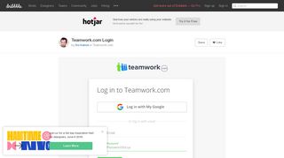 
                            4. Teamwork.com Login by Ivo Ivanov | Dribbble | Dribbble