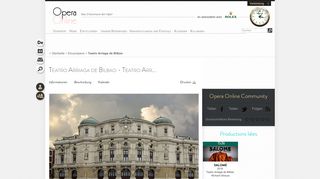 
                            12. Teatro Arriaga de Bilbao (Opernhaus - Bilbao, spanien) | Opera Online ...