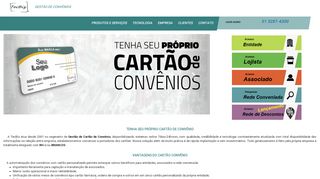 
                            7. TecBiz: Sistema de Gestão de Cartão Convênio