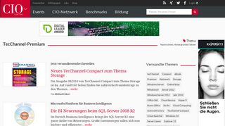 
                            11. TecChannel-Premium - Artikel und News zum Thema bei CIO - CIO.de