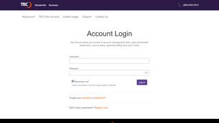 
                            6. TEC.com - My Account