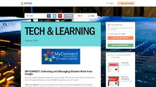 
                            11. TECH & LEARNING | Smore Newsletters