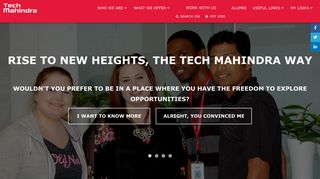 
                            1. Tech Mahindra Job Portal