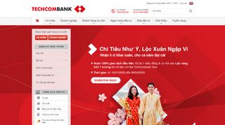 
                            10. Techcombank: Ngân hàng TMCP Kỹ thương Việt Nam