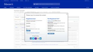 
                            8. Techem GmbH Credit Rating - Moody's