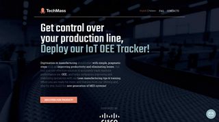 
                            1. TechMass | Get control over your production line, Deploy our IoT OEE ...