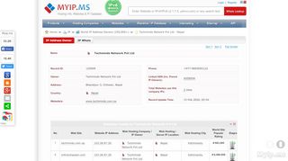 
                            8. Techminds Network Pvt Ltd Nepal - IP Addresses Owners World ...