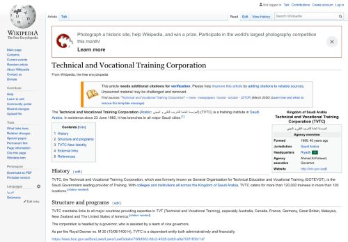 
                            10. Technical and Vocational Training Corporation - Wikipedia