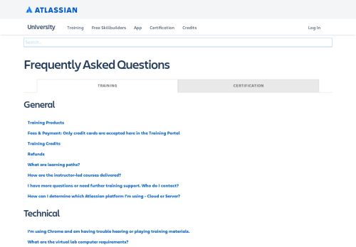 
                            11. Technical FAQ - Atlassian Training