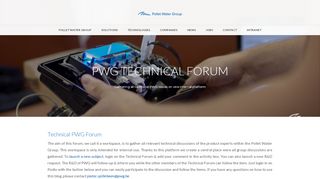 
                            11. Technical Forum - POLLET WATER GROUP