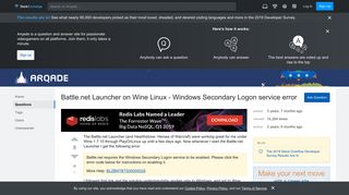 
                            12. technical issues - Battle.net Launcher on Wine Linux - Windows ...