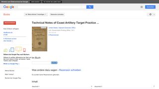 
                            6. Technical Notes of Coast Artillery Target Practice ...