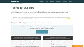 
                            6. Technical Support | CubeCart