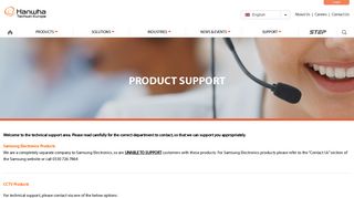 
                            12. Technical support Hanwha