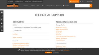 
                            6. Technical Support | Samtec