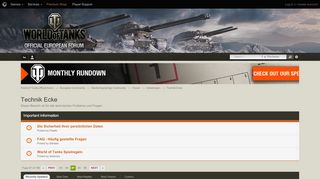 
                            10. Technik Ecke - World of Tanks official forum - Page 87