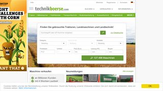 
                            3. technikboerse.com: Gebrauchte Traktoren & Landmaschinen