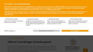 
                            2. Techniksupport und Installation - Seien Sie schlau.com