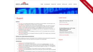 
                            4. technisch support | SecuSystems B.V.