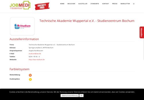 
                            11. Technische Akademie Wuppertal eV - Studienzentrum Bochum