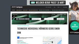 
                            12. Technische Hochschule Nürnberg Georg Simon Ohm | Informationen ...