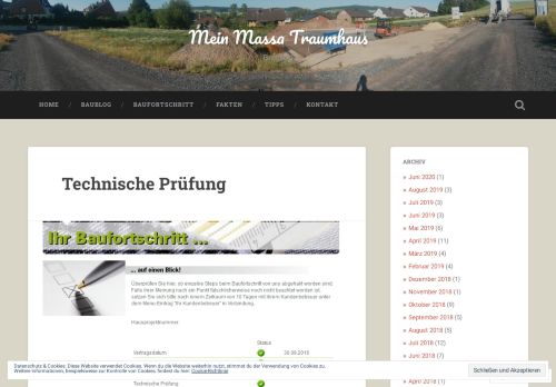 
                            5. Technische Prüfung – Mein Massa Traumhaus