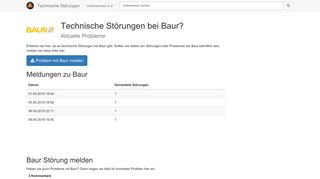 
                            7. Technische Störung bei Baur? Probleme hier einsehen!