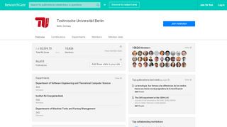 
                            12. Technische Universität Berlin - ResearchGate