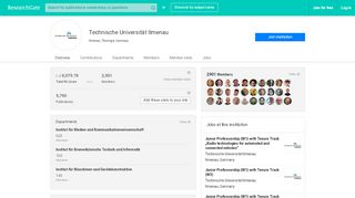 
                            12. Technische Universität Ilmenau - ResearchGate