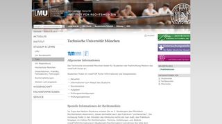 
                            10. Technische Universität München - Institut für Rechtsmedizin - LMU ...