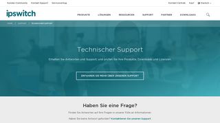 
                            3. Technischer Support - Support-Leistungen - Ipswitch