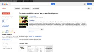 
                            11. Technological Change and Manpower Development