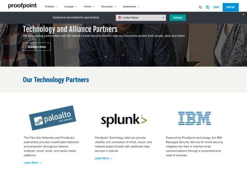 
                            13. Technology & Alliance Partners | Proofpoint DE