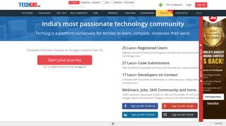 
                            4. Technology and IT Community in India | Tech News | IT Jobs | TechGig ...