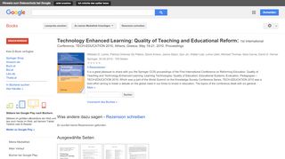 
                            9. Technology Enhanced Learning: Quality of Teaching and Educational ...