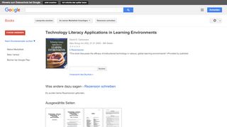 
                            13. Technology Literacy Applications in Learning Environments
