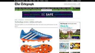 
                            5. Technology review: Adidas miCoach - Telegraph