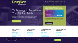 
                            3. Technology to Transform Your Clinical Trials | DrugDev, an IQVIA ...