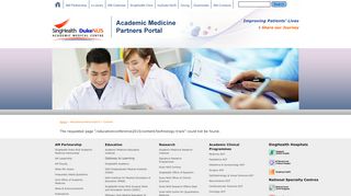 
                            6. Technology Track - Academic Medicine Partners Portal