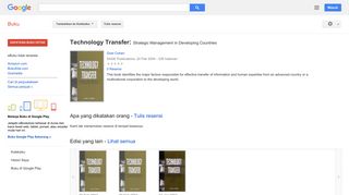 
                            11. Technology Transfer: Strategic Management in Developing Countries - Hasil Google Books