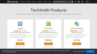 
                            10. TechSmith European Online-Shop - Anmelden