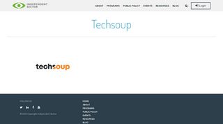 
                            9. Techsoup — Independent Sector