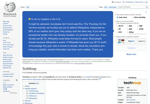 
                            11. TechSoup - Wikipedia