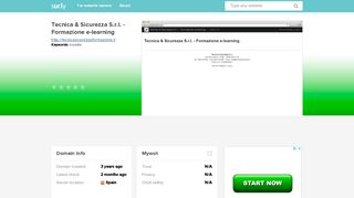 
                            7. tecnicasicurezzaformazione.it - Tecnica & Sicurezza S.r.l. - F ... - Sur.ly
