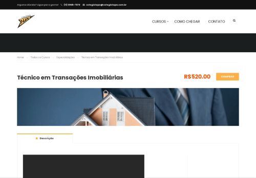 
                            7. Técnico em Transações Imobiliárias → Substantivo e ... - Colegio Lapa