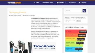 
                            13. Tecnoponto Curitiba: Login, App, Suporte, Endereço, Telefone ...