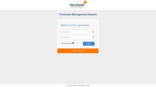 
                            7. TECOSIM :: Login