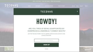 
                            13. Tecovas Handmade Cowboy Boots | Classic, Western Roper ...