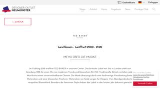 
                            5. Ted Baker | Designer Outlet Neumünster | McArthurGlen