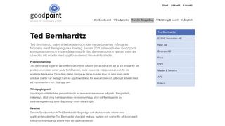 
                            10. Ted Bernhardtz | goodpoint.se